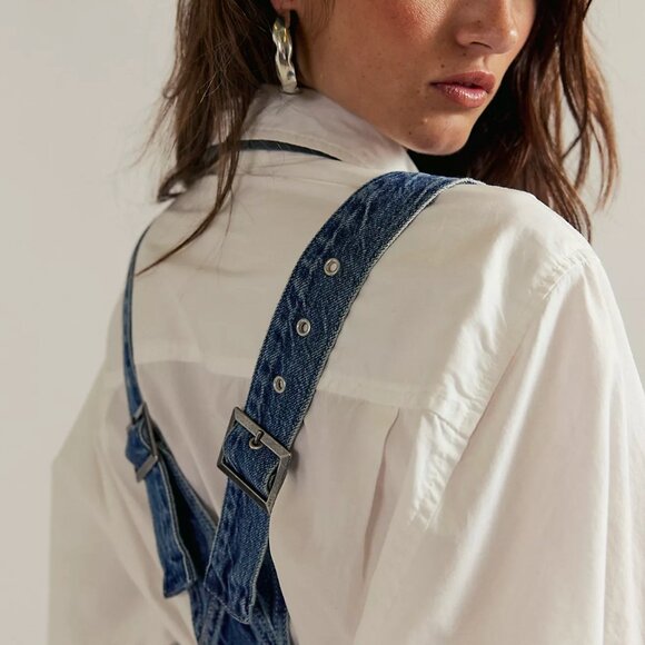 We The Free Felix Denim Overalls - Picture 5 of 12
